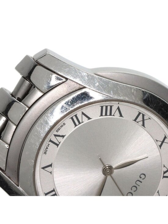 Gucci Round Face Watch SS main image 5